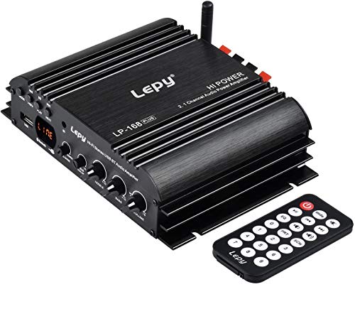 Amplificador Auto DOLATEK Lepy Lp-168 Plus DollaTek - Amplificadores de veículos a motor - 45W, preto, 4 pilhas, 220v