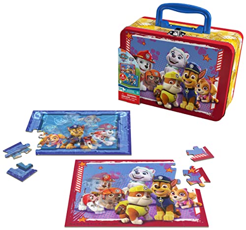 Puzzle 2X24 Pcs Paw Patrol Lenticular (Idade Mínima Recomendada: 4 anos) Spin Master - Quebra-cabeças - puzzle, 2x24 pcs, paw patrol, lenticular, 4 anos