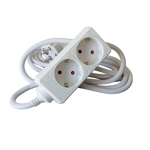 Extensão Elétrica BLANCO 2 tomadas Branco Levitantes - Fios e cabos elétricos - extensão elétrica, 2 tomadas, branco