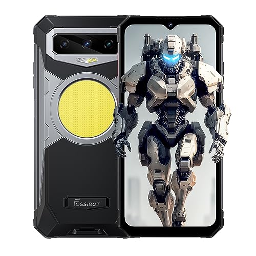 Smartphone FOSSIBOT F102 (6.58'' - 8 GB - 256 GB - Preto) FOSSiBOT - Telemóveis - 6.58 polegadas, android 13, 256 GB, preto