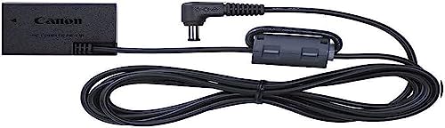 Adaptador CANON DR-E18 para EOS (Preto - Canon) Canon - Carregadores de bateria de uso geral - automático, canon, EOS, preto