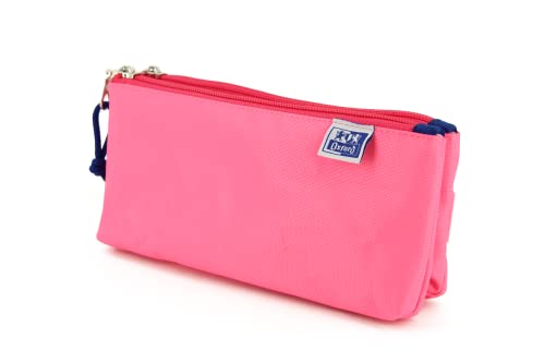 Estojo OXFORD (Azul - Poliéster - 21.5 x 3.8 x 28 cm) Hamelin Brands - Estojos para canetas e lápis - poliéster, alça de pulso, 21.5x3.8x28 cm