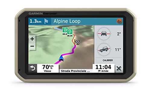 GPS GARMIN Overlander (Autonomia: Até 16 h - Preto) Garmin - Sistemas de navegação gps - autonomia, 16 h, preto
