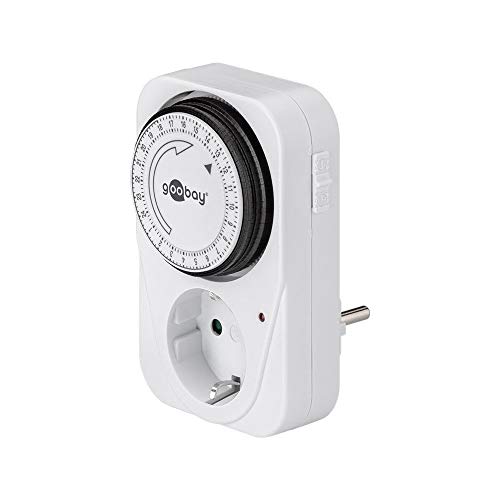 Temporizador Eléctrico MICROCONNECT GRUTIMER Goobay - Relógios de Parede - temporizador, eléctrico, grutimer, controlo, rotativo, indicador