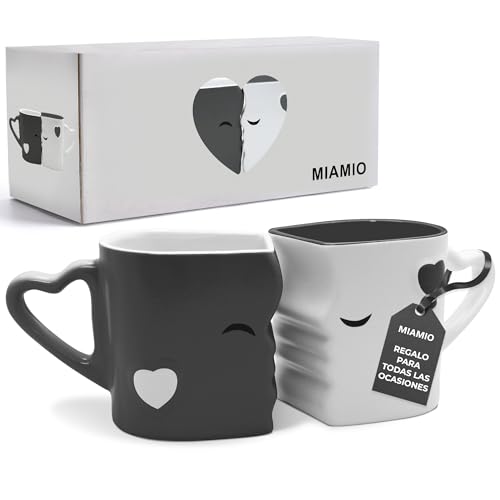 Conjunto de 2 Canecas CERÁMICA MIAmio Cinza MIAMIO - Canecas - cerâmica, 2 canecas, cinza, estrela delta