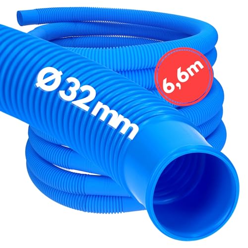 Mangueira de Piscina KALITEC 6,60m x 32mm Kalitec - Mangueiras pneumáticas - 6,60m, 3,2mm, azul