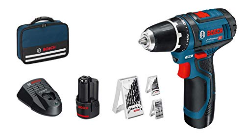 Berbequim BOSCH GSR 12V-15 Professional (12 V - 1300 rpm - Sem Fios) Bosch - Berbequins elétricos portáteis - sem fios, 12V, 1300 rpm, 2 velocidades