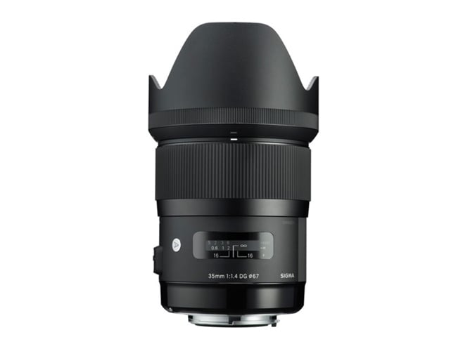 Objetiva SIGMA 35mm f/1.4 DG HSM Art (Encaixe: Nikon FX - Abertura: f/16 - f/1.4) Sigma - Lentes de câmera - 35mm, f/1.4, nikon fx, telephoto