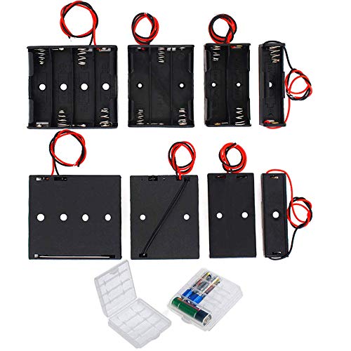 Caixa de Arrumação GTIWUNG 8Pcs 1.5/3/4.5/6V AA GTIWUNG - Suportes de bateria - caixa, arrumação, gtiwung, 8pcs, aa