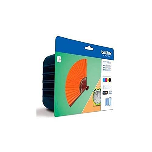 Tinteiro BROTHER LC-129XLVALBP Preto, Ciano, Vermelho, Amarelo Brother - Cartuchos de toner e jato de tinta - preto, ciano, vermelho, amarelo, 2400 páginas