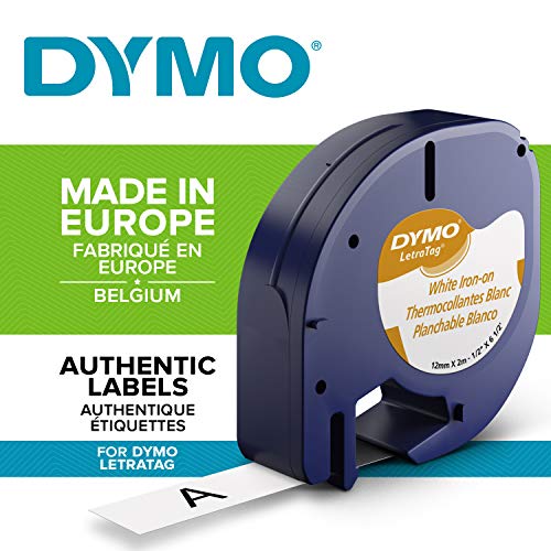 Fita para Etiquetadora DYMO 18769 Preto sobre branco DYMO - Fitas de etiquetas e recargas - preto, branco, 10 unidades, plástico de bolhas