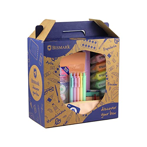 Caixa para Discos Rígidos BISMARCK DISCOVER BOX PASTEL Poessa - Cadernos e bloco de notas - discos rígidos, caixa, pastel