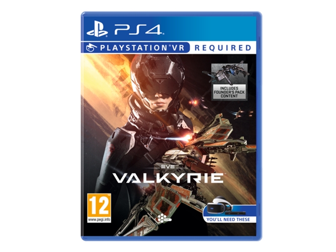 Jogo PS4 Eve: Valkyrie (M18 - Ação/Aventura) Sony - Software de jogos de vídeo - ps4, ação, aventura, space