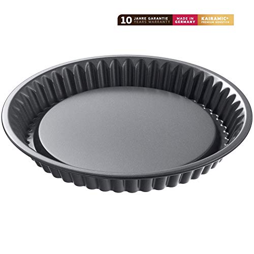 Forma para Tarte KASER LA FORME PLUS (Preto - Aço Inoxidável) Kaiser - Formas de torta e quiche - tartar, preto, aço inoxidável