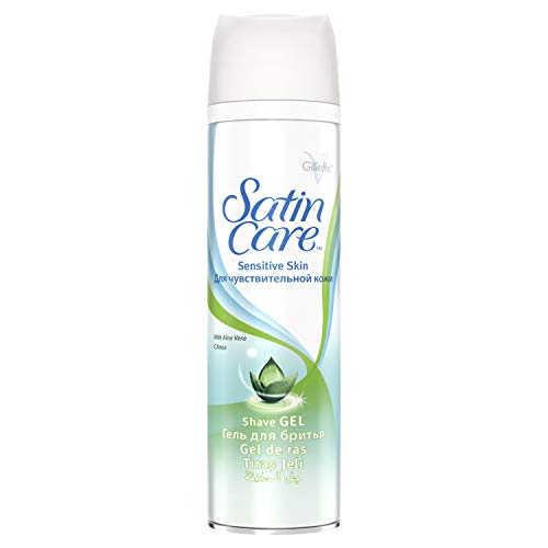 Gel de Depilação GILLETTE Satin Care (200 ml) Gillette - Creme de barbear - gel, depilação, satin care, gillette, pH neutro, dermatologicamente testado