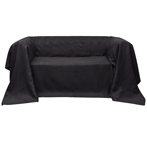 Manta para Sofá VIDA XL (Bege - 210 x 280 cm) vidaXL - Conjuntos de móveis - bege, 210x280 cm, micro-gamuza, lavável