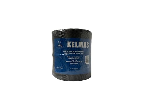Fita para Enrolar 1 Kg Kelmas Preto (Recondicionado Como Novo) Fabricados de Hilos y Cuerdas S.L. - Cabos e cordas de hardware - preto, 1 kg, recondicionado