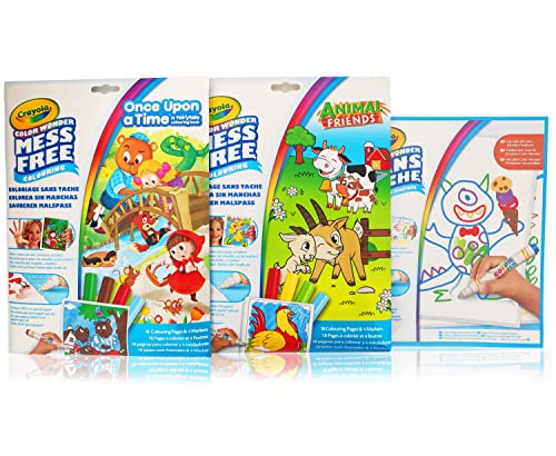 Jogo Criativo CRAYOLA Color Wonder (Idade Mínima Recomendada: 3 anos) CRAYOLA - Instrumentos de escrita e desenho - criativo, 3 anos, sem sujar, seguro