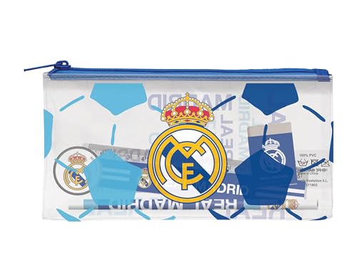 CyP Branded - Conjunto de papelaria do clube Real Madrid (Classificação e Arquivo) CYPBRANDS - Estojos para canetas e lápis - conjunto, papelaria, Real Madrid, quadro, folha a4