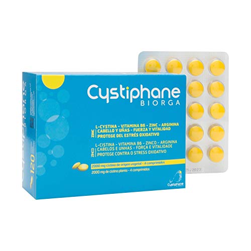 Suplemento Alimentar CYSTIPHANE Cabelos E Unhas (120 uds) Cystiphane Biorga - Vitaminas e suplementos - suplemento alimentar, cabelos, unhas