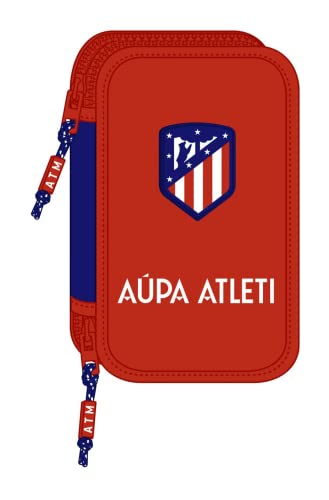 Conjunto de Ferramentas Plumier Duplo Atco com 28 Peças (Recondicionado Como Novo) safta - Kits de desenho e pintura - 28 peças, plumier duplo, estojo, alavanca