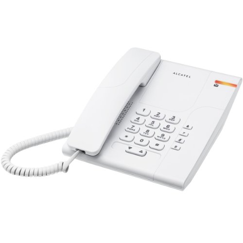 Telefone fixo sem fio ALCATEL Temporis 180 ALCATEL - Telefonia - sem fio, indicador luminoso, porta de dados, montagem na parede
