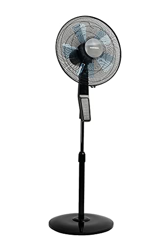 Ventoinha de Pé THOMSON 40cm (3 velocidades - 50W) Thomson - Ventoinhas de mesa e de pedestal - 3 velocidades, 50W, 135cm altura ajustável, oscilação automática