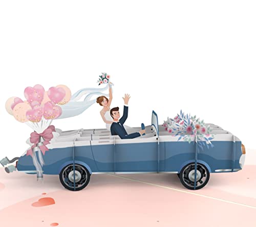 MOKIO Cartão de Casamento Pop-Up (Idade Mínima Recomendada: 4 anos) MOKIO - Cartões de cumprimentos e de nota - 3D, pop up, casamento, 4 anos
