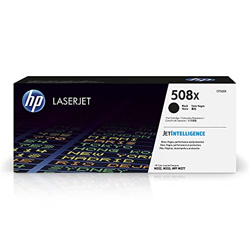 Toner HP LaserJet Original 508X CF360X Preto HPE - Cartuchos de toner e jato de tinta - laser, preto, hp laserjet, 10000 páginas