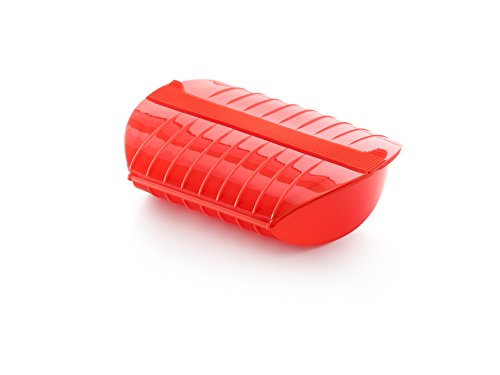 Garrafa de Água LEKUE Kukui (Vermelho - 14 x 7.5 cm) Lékué - Cestas a vapor - polipropileno, reciclável, 14 x 7.5 cm