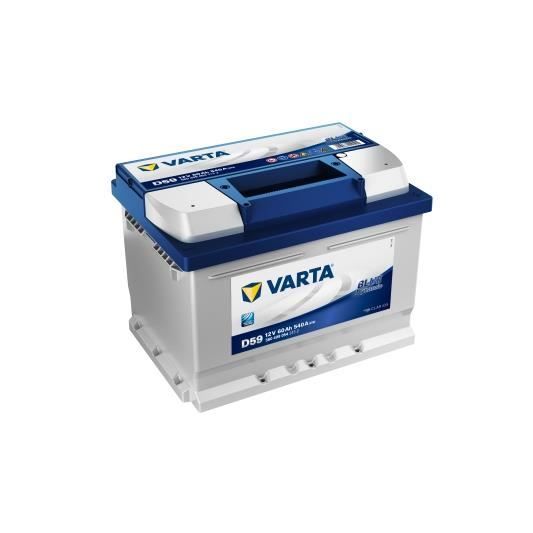 Bateria Recarregável VARTA Blue Dynamic Original Chumbo-Ácido (ChA) Varta - Baterias - 12V, 60Ah, 540CA, 242x175x175mm