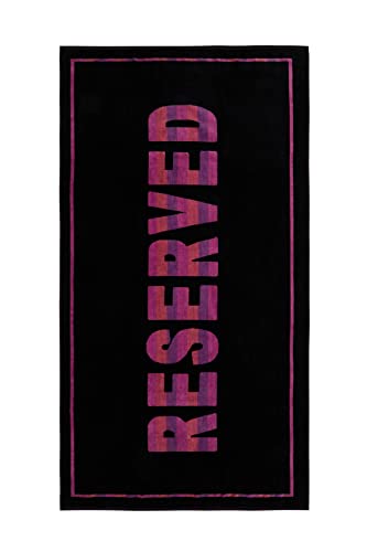 Toalha de Praia HOMELOVER Reserved (Algodão - 75 x 150 cm) HomeLover - Roupa de cama e cama - algodão, 75 x 150 cm, impressão digital