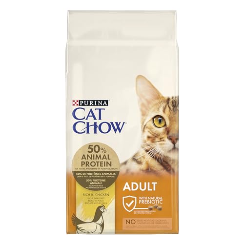 Ração para Gatos PURINA (10Kg - Seca - Adulto) CAT CHOW - Comida para gatos - seca, adulto, 10Kg