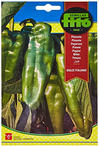 Sementes de Pimenta Dulce Italiano 1Kg FITO SEMILLAS FITÓ - Lâmpadas de plantas e flores - pimenta, italiano, 1kg, fito