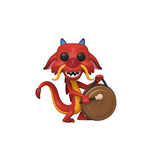 Figura FUNKO POP! Disney: Mulan - Mushu With Gong Funko - Bonecos de ação e brinquedo - mulan, Mushu, Gong, vinil