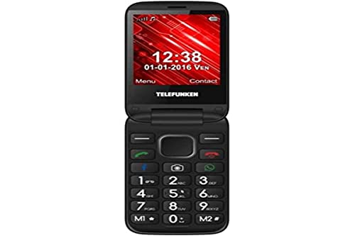 Telemóvel TELEFUNKEN TM360 COSI (2.8'' - Vermelho) Telefunken - Telemóveis - 2.8, qvga, 2 mp, 1000 mAh, Android 4.1.2