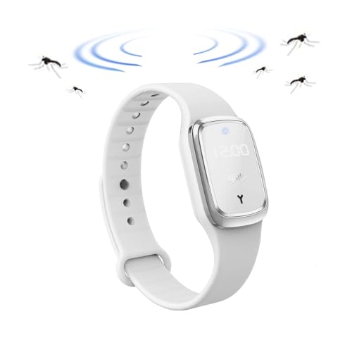 Pulseira Anti-Mosquito FELoyal Branco (Recondicionado Como Novo) Feloyal - Repelentes de insetos domésticos - anti-mosquito, branco, usb