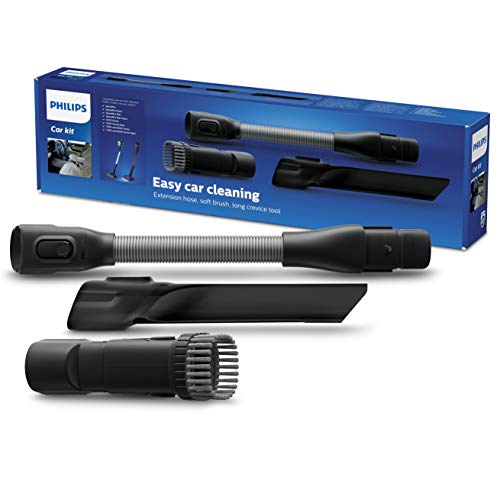 Kit de Limpeza de Automóveis PHILIPS 2 em 1 Philips - Aspiradores de pó e a vapor - interior, exterior, pano de limpeza, escova de pó