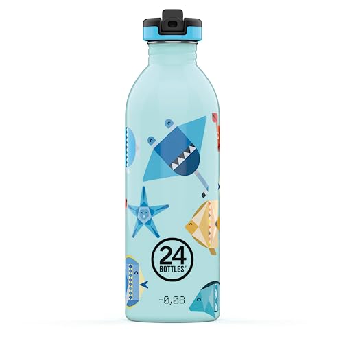 Garrafa Térmica 24BOTTLES Kids Bottle Multicor 24Bottles - Roupa - multicor, hermética, lavável, kids
