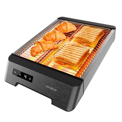 Torradeira Cecotec Nice Slice Touch 1000 W Cecotec - Eletrodomésticos de cozinha - 1000 W, controlo táctil, indicador luminoso