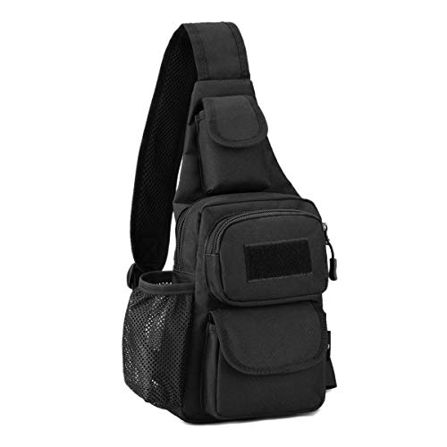 Mochilas SELIGHTING Cruzada Homem Bolsa de Ombro Bandolera Mochila de Peito Estilo Militar Sling Mochila Frontal Bolso Messenger Selighting - Mochilas - cruzada, homem, bandolera, estilo militar