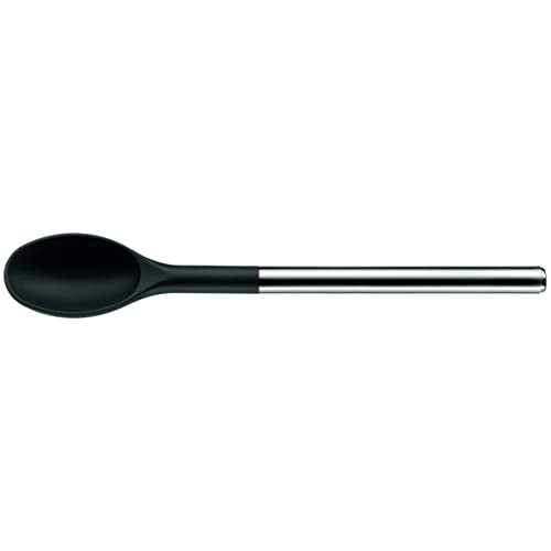 Colher de Cozinha WMF 1892579990 | Aço inoxidável (Acessórios de cozinha) WMF - Utensílios de Cozinha - aço inoxidável, oval, preto, prateado