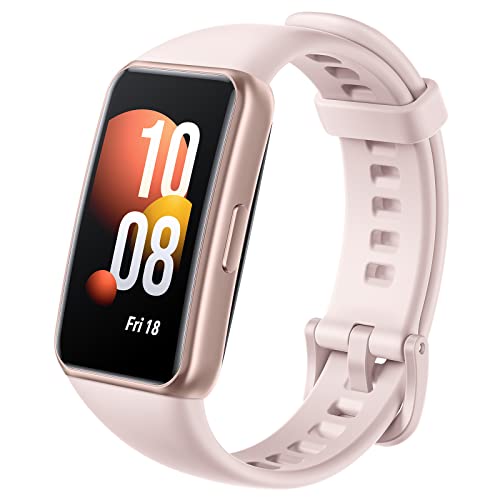 Smartband HONOR Band 7 (Bluetooth - Até 14 dias de autonomia - Rosa) HONOR - Monitores de atividade - bluetooth, 14 dias de autonomia, rosa, poli-girarolactona