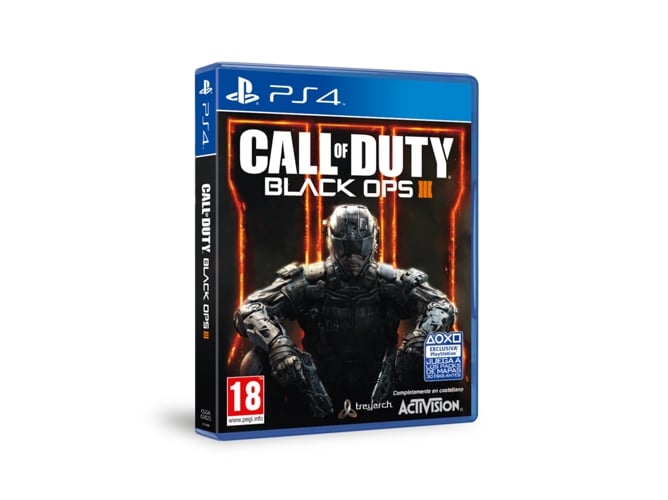 Jogo PS4 Call of Duty: Black Ops III (M18 - Ação) ACTIVISION - Software de jogos de vídeo - ação, aventura, futuro, alienígena