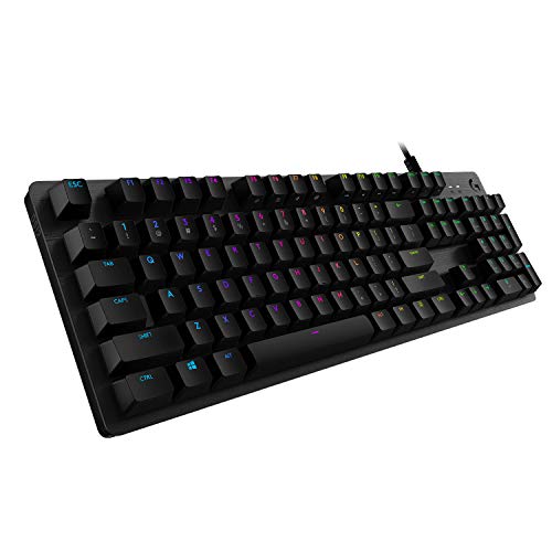 Teclado LOGITECH G512 (Com Cabo - Layout US) Logitech - Teclados - mechanico, rgb, lightsync, usb pass-through