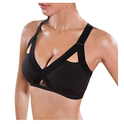 Qinmmropa Sports Bra For Women Preto L QinMMROPA - Roupa - sports bra, mulheres, preto, L