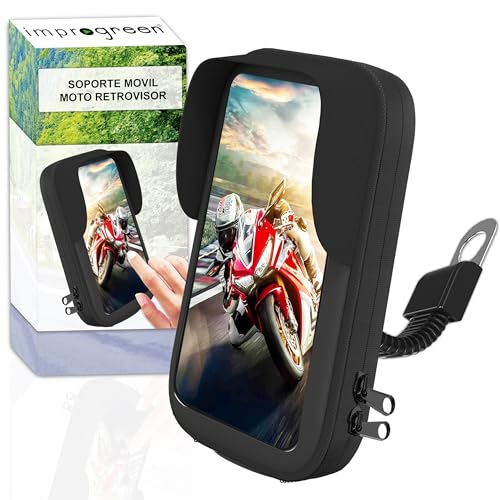 Suporte Smartphone MOTO-SCOOTER-1 em Preto Improgreen - Suportes para telemóveis - suporte smartphone, preto