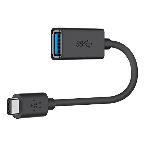 Cabo de Dados BELKIN (USB-C - USB A - Preto) Belkin - Adaptadores - usb-c, usb a, preto