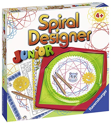 Brinquedo de Trabalhos Manuais RAVENSBURGER 00.026.503 Ravensburger - Kits de desenho e pintura - trabalhos manuais, espirais coloridos, 10 folhas, 20 fitas