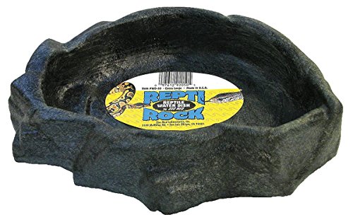 Bebedouro para Reptil e Anfíbio ZOOMED XL Zoo Med - Suprimentos para répteis e anfíbios - 3 litros, fácil de limpar, enchimento rápido, observação fácil